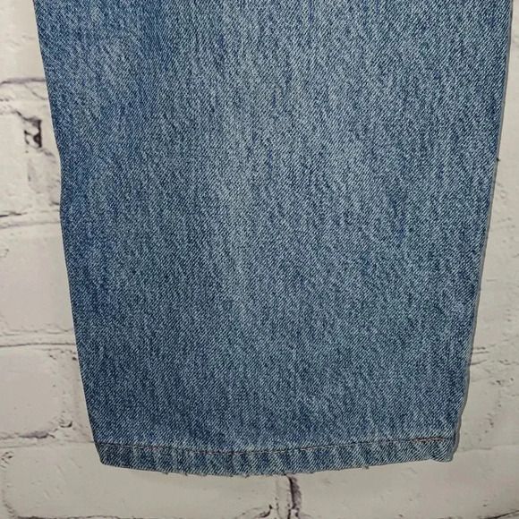 Harley Davidson Genuine Motorclothes Blue Straight Leg Jeans Mens Zip Size 36x32 - Picture 6 of 14